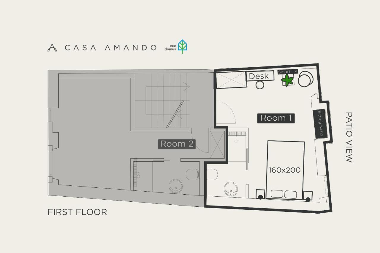 Bed and Breakfast Casa Amando Eco Boutique House Rovinj Exterior foto
