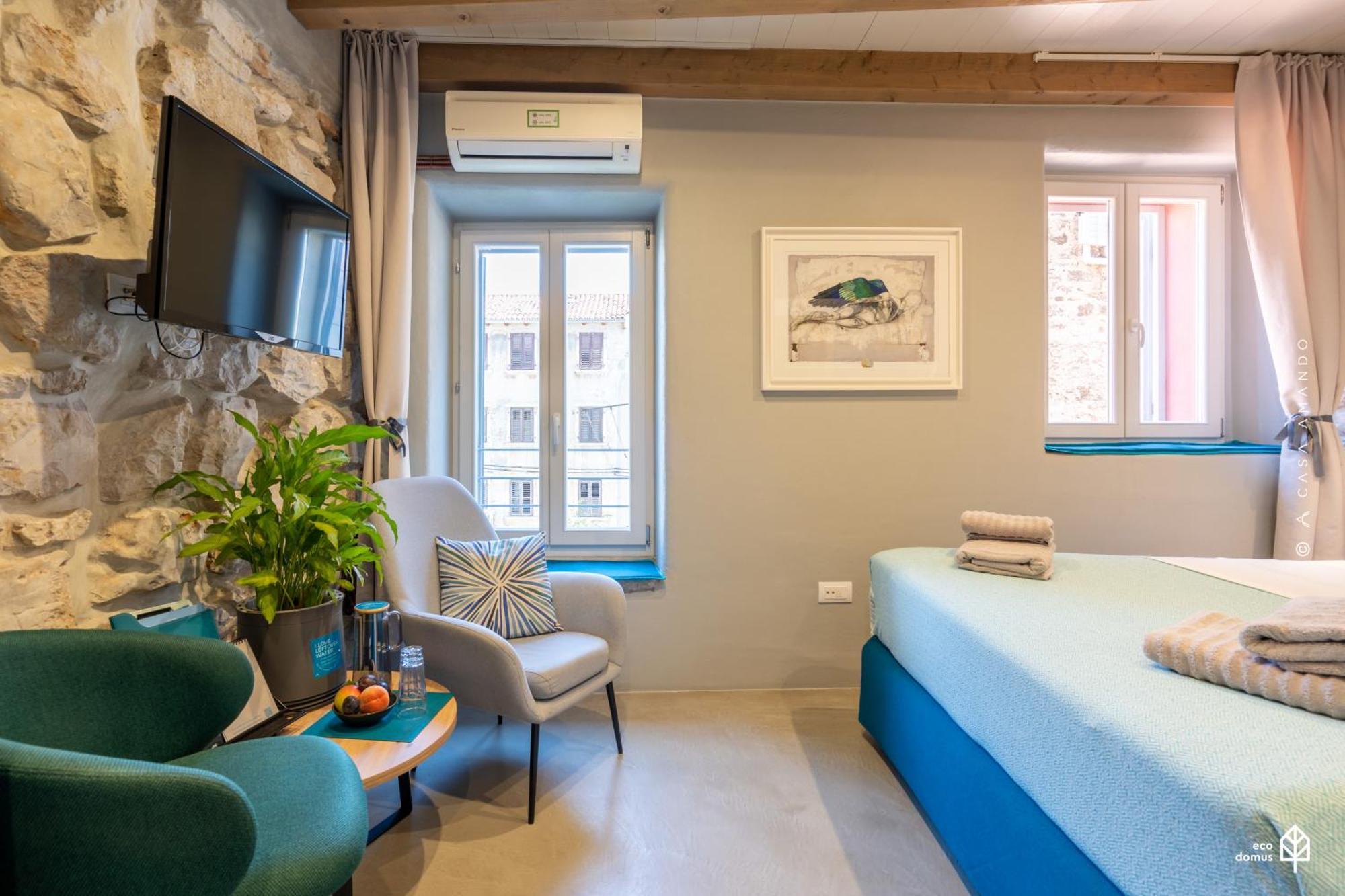 Bed and Breakfast Casa Amando Eco Boutique House Rovinj Habitación foto